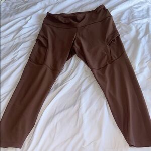 Brown Powersoft Leggings